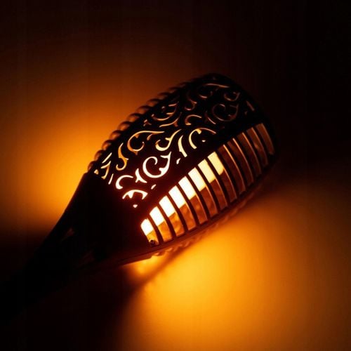 Lampy Solarne Ogrodowe LED Pochodnia Płomień Latarnia Lampki Do Ogrodu na Arena.pl