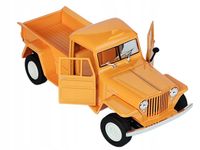 Jeep Willys Pickup 1947 1:24 model Welly pomarańczowy