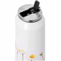 Kubek termiczny puszka kwiaty 700 ml