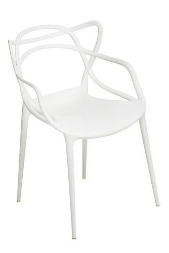 Krzesło Lexi białe insp. Master chair D2 na Arena.pl