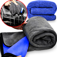 RĘCZNIK Z MIKROFIBRY DO OSUSZANIA SAMOCHODU 90x60CM DELIKATNY PUSZYSTY