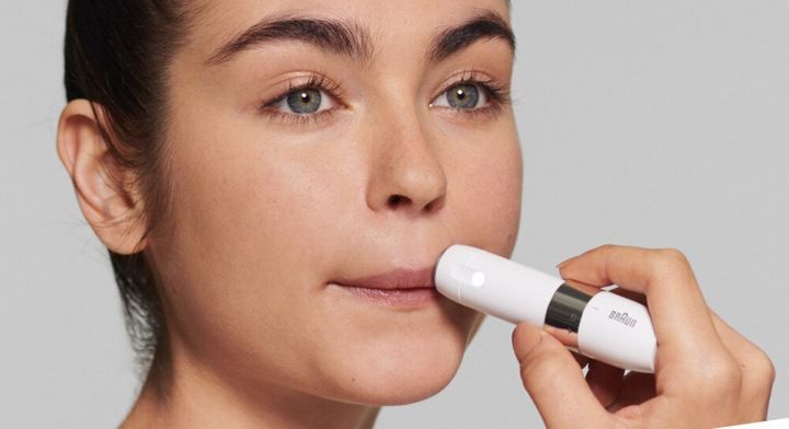 Depilator Trymer BRAUN Face Mini FS1000 z funkcją Smartlight zdjęcie 7