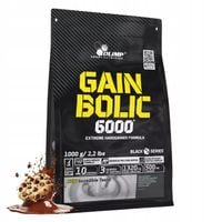 OLIMP GAIN BOLIC 6000 1KG 1000g MOCNY GAINER MASA BIAŁKO