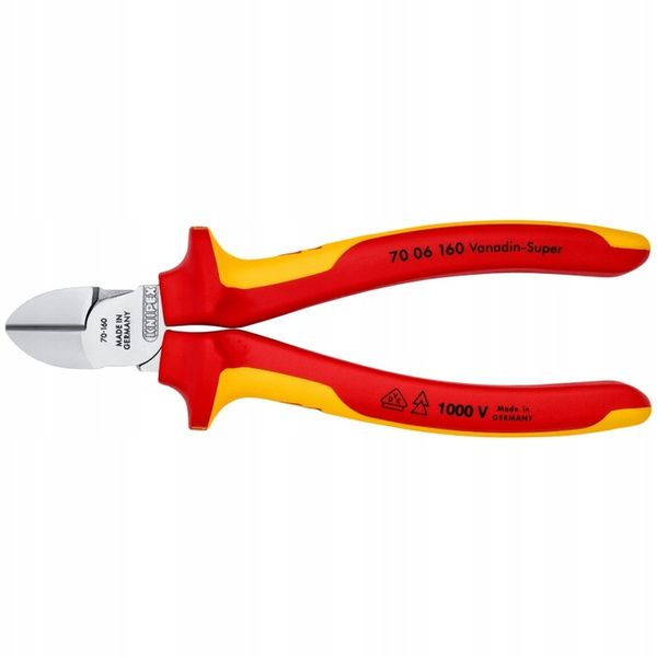 Knipex Szczypce tnące boczne 160 mm 7006160 zdjęcie 3
