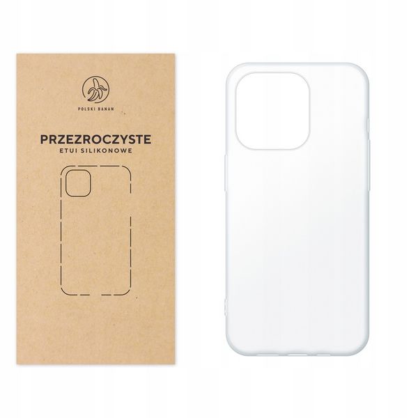 Etui silikonowe Przezroczyste do Apple iPhone 14 Pro zdjęcie 1
