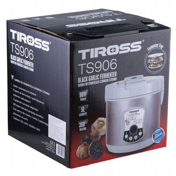 GARNEK DO FERMENTACJI CZARNEGO CZOSNKU TIROSS 5L TS904 zdjęcie 16