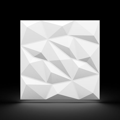 Białe Piankowe Kasetony Sufitowe panele ścienne 3D Brylant na Arena.pl