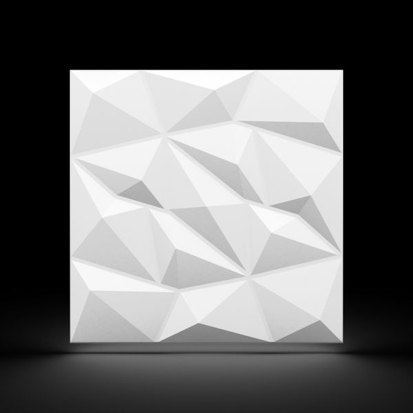 Białe Piankowe Kasetony Sufitowe panele ścienne 3D Brylant zdjęcie 6