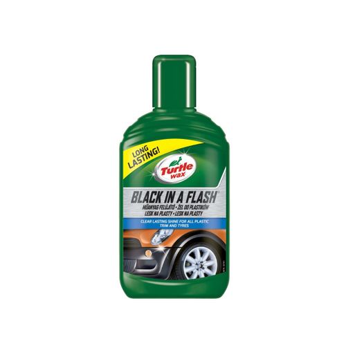 Turtle Wax Black In a Flash mleczko do renowacji plastików 300ml na Arena.pl