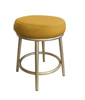 Taboret Ben noga metalowa złota MG15