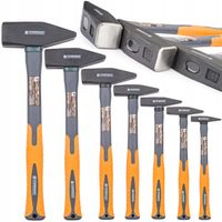 Młotek ŚLUSARSKI Zestaw Młotków Młotki Fiberglass