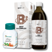 BEST LAB Witamina B Complex BESTLAB Energia Nerwy Metabolizm B6 B12 500ML