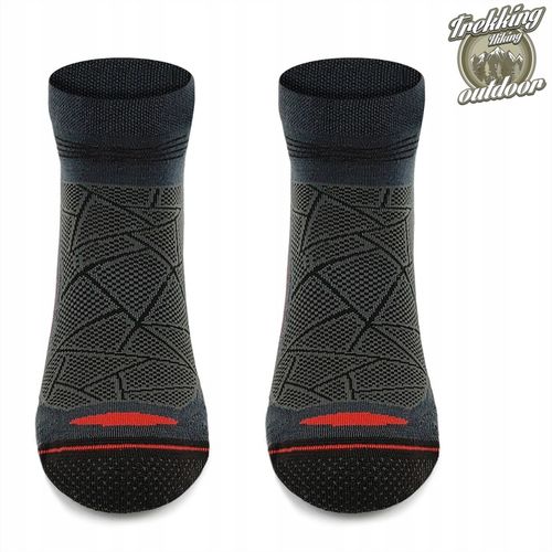 Oddychające skarpetki turystyczne na lato stopki termoaktynwe - 70% merino na Arena.pl