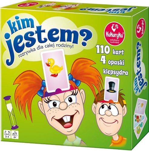 KIM JESTEM? Gra planszowa dla dzieci Kukuryku PL na Arena.pl