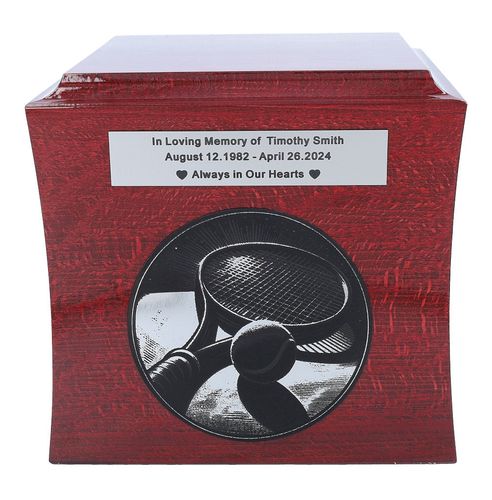 Kremacyjna urna tematyczna dla tenisisty lub fana na Arena.pl