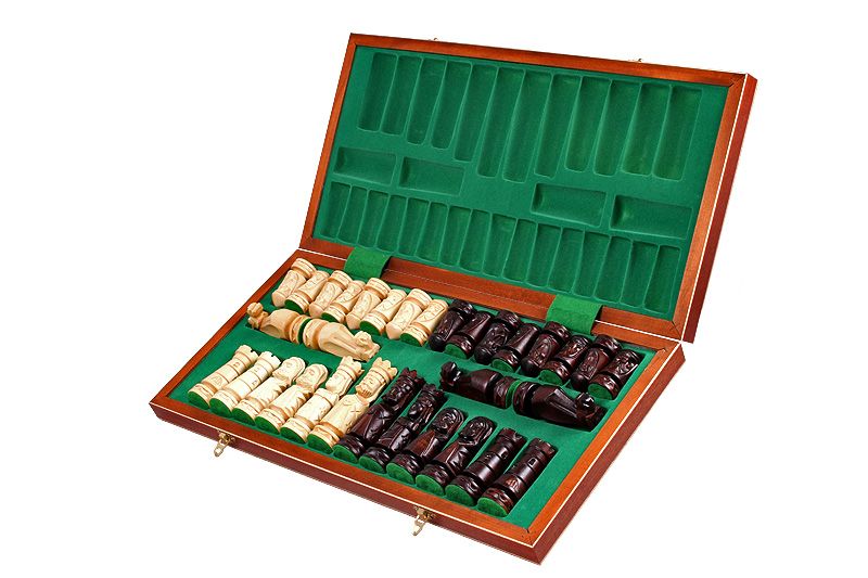 SZACHY ZAMKOWE (intarsja) zdjęcie 2