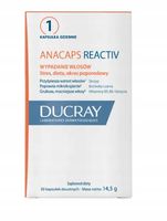 DUCRAY ANACAPS REACTIV na wypadanie włosów 30 kaps