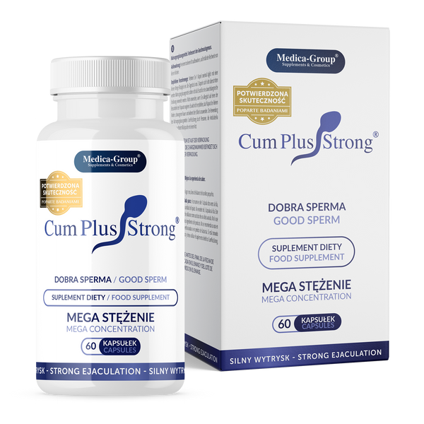 60 CUM-PLUS STRONG WIECEJ NASIENIA LEPSZY SMAK SPERMY WYTRYSK MEGA STĘŻENIE zdjęcie 6