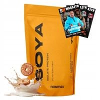 nowmax SOYA PROTEIN 700 g BIAŁKO IZOLAT SOJA ISO NA MASĘ MIĘŚNIOWĄ SIŁĘ