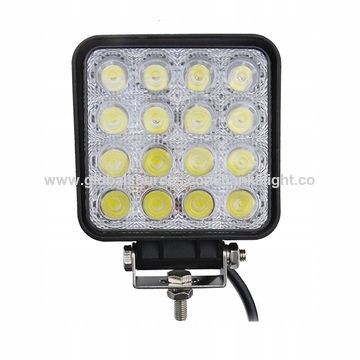 Halogen samochodowy led, roboczy doświetlacz 48w 4800lm na Arena.pl