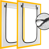 DRZWI REMONTOWE BUDOWLANE KURTYNA PRZECIWPYŁOWA Z ZAMKIEM FOLIA REMONT