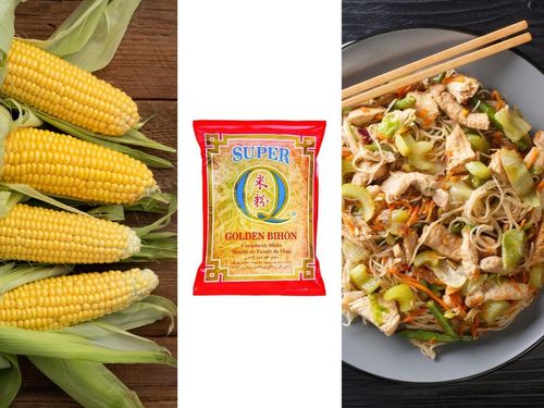 Makaron Golden Bihon kukurydziany z Filipin bezglutenowy noodle cornstarch 227g na Arena.pl