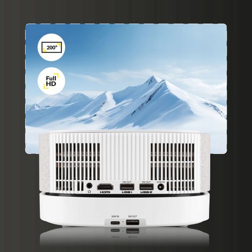 Projektor multimedialny Overmax Multipic 4.5 LED Full HD Wi-Fi Bluetooth na Arena.pl