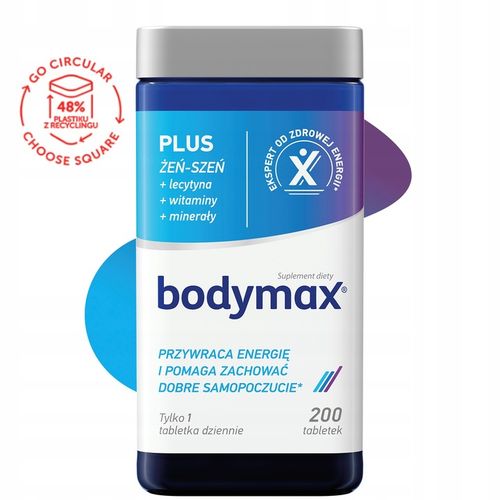 BODYMAX PLUS 200 TABLETEK PREZENT DZIEŃ BABCI DZIADKA na Arena.pl