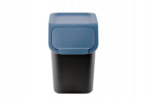Pojemnik do segregacji odpadów kosz na śmieci do kuchni Bini 25L niebieski na Arena.pl