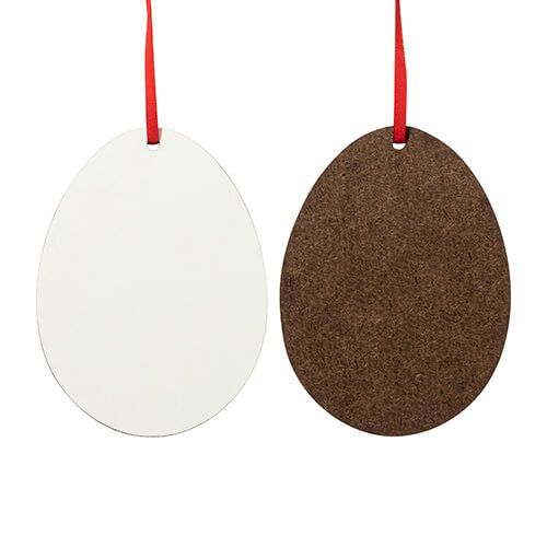 Jednostronna zawieszka z MDF-u do sublimacji - jajko na Arena.pl