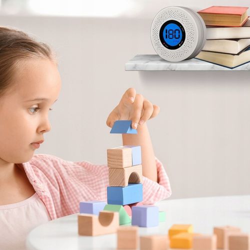 CZUJNIK CZADU DETEKTOR TLENKU WĘGLA CO BEZPRZEWODOWY EKRAN LCD PRO+ na Arena.pl