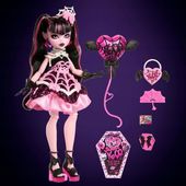 Monster High Lalka Straszysłodkie urodziny Draculaura 27 cm + akcesoria