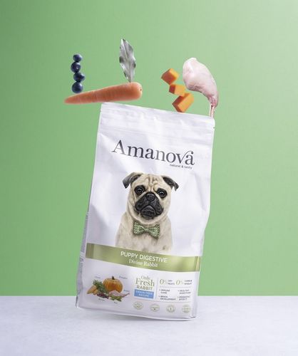 Amanova Dog Puppy Digestive Divine Rabbit - Królik 2Kg na Arena.pl