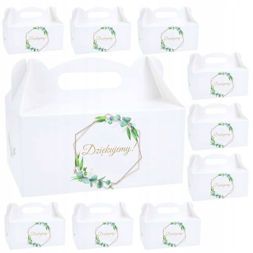 Pudełko Na Ciasto Tort Podziękowanie Na Komunię Chrzest Święty Dla Gości na Arena.pl