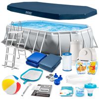 Basen prostokątny 503x274x122cm 18w1 INTEX 26796