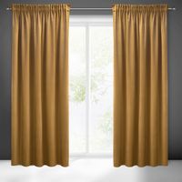 Zasłona gotowa na taśmie SIBEL 140x270 Pierre Cardin miodowa