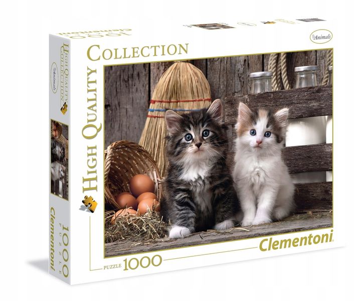 CLEMENTONI puzzle 1000 HQC GATTINI 39340 zdjęcie 2