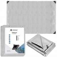 PLANDEKA PŁACHTA MROZOODPORNA WZMACNIANA UV 4x6m OKRYCIOWA MOCNA GRUBA