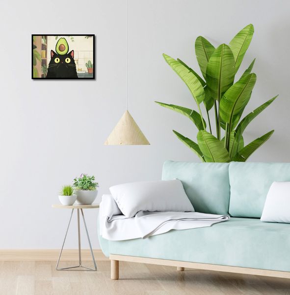 Plakat 42x29,7cm Awokado Na Głowie zdjęcie 4