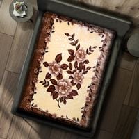 Gruby Koc Akrylowy 160X210 Kwiatki 18791