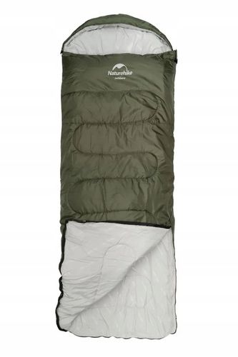 Śpiwór turystyczny Naturehike Y150L NH21MSD08 Green lewy na Arena.pl