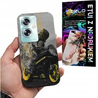 ETUI CASE DO OPPO A79 5G - MOTOR FAN Motocykle MĘSKIE WZORY PLECKI