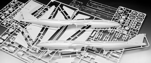 Model plastikowy Boeing 747-8 Lufthansa nowy na Arena.pl