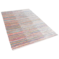 Dywan bawełniany 140 x 200 cm wielokolorowy MERSIN