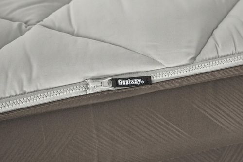 Dmuchany materac Fortech z wbudowaną pompką el. ŁOŻKO BESTWAY 203x152x51cm na Arena.pl