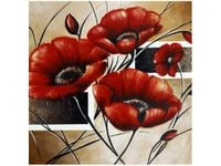 50X50CM POLNE MAKI OBRAZ