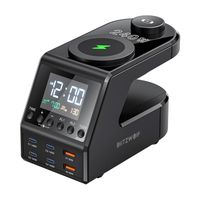 budzik blitzwolf bw-fw10 z ładowarką 240w 2xusb-a 4xusb-c