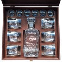 ZESTAW VIP karafka szklanki - prezent dla emeryta