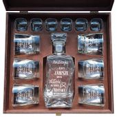 ZESTAW VIP karafka szklanki - prezent dla emeryta