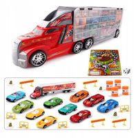 SAMOCHÓD TIR 63CM LAWETA RESORAKI WYRZUTNIA HOT